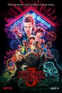 Stranger Things Season 3 the official stranger things 3 poster!!!!! (30 days until s3)